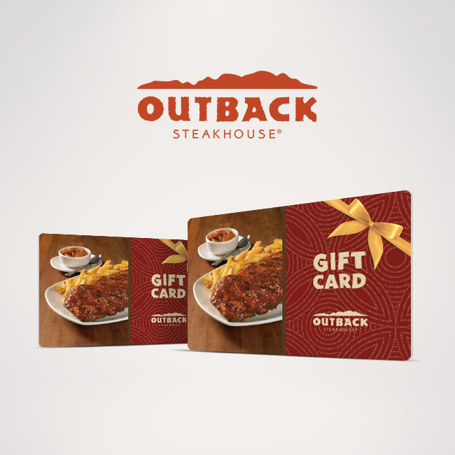 Cartão Presente Outback