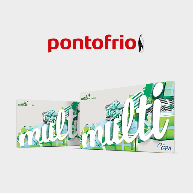 Cartão Presente Ponto Frio